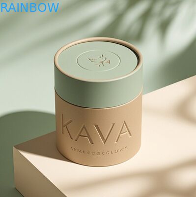 जैव अपघटनीय अनुकूलन योग्य आकार उपहार बॉक्स पैकेजिंग के लिए खाद्य ग्रेड सुरक्षित क्राफ्ट पेपर ट्यूब