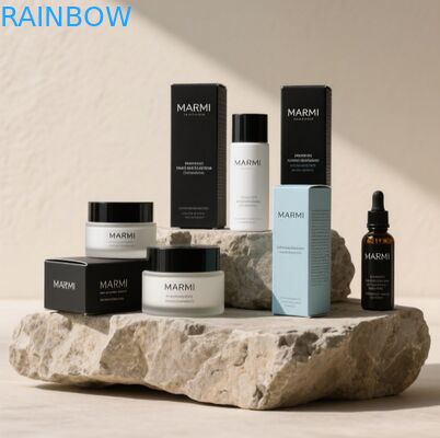 कस्टम लक्जरी सफेद कार्डबोर्ड बक्से के लिए इत्र बोतल 50ml 100ml बॉक्स शीर्ष ढक्कन प्रीमियम उपहार बॉक्स के साथ इत्र सेट