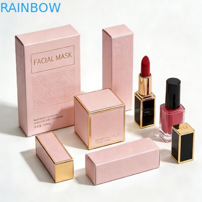 350 ग्राम मोटाई और प्रीमियम उपहार पैकेजिंग के लिए हॉट स्टैम्पिंग के साथ कस्टम लक्जरी परफ्यूम बॉक्स