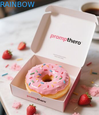 बेकरी पैकेजिंग और पेस्ट्री मकरॉन के लिए अनुकूलन योग्य बायोडिग्रेडेबल फोल्डेबल गिफ्ट बॉक्स