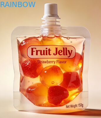 कस्टम स्पूट पाउच 30ml प्यूरी के लिए दही फल बेबी जूस बेबी पूरक खाद्य स्पूट पाउच प्लास्टिक बैग के आकार