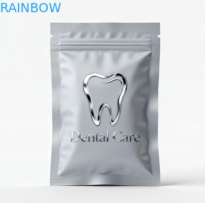 पुनः सील करने योग्य ज़िपर और खाद्य-ग्रेड सामग्री के साथ कस्टम ऑर्थोडोंटिक अलाइनर पैकेजिंग बैग, अनुकूलन योग्य आकारों में
