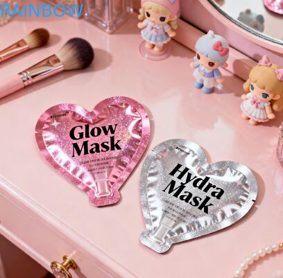 कस्टम स्किनकेयर लोशन क्रीम पैकिंग प्लास्टिक छोटे कॉस्मेटिक नमूना बैग Mylar पन्नी बैग हीट सील बैग बैग छोटे मिनी बैग