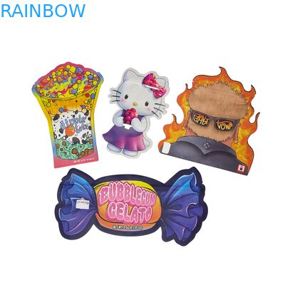 स्नैक और खाद्य पैकेजिंग के लिए कस्टम मुद्रित गंध प्रतिरोधी बाल प्रतिरोधी मायलर बैग