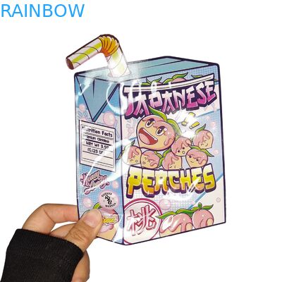 स्नैक और खाद्य पैकेजिंग के लिए कस्टम मुद्रित गंध प्रतिरोधी बाल प्रतिरोधी मायलर बैग