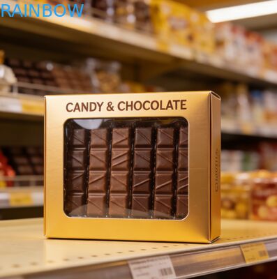 एम्बॉस्ड पैटर्न के साथ कस्टम चॉकलेट बॉक्स पैकेजिंग फूड-ग्रेड सुरक्षित दराज बॉक्स पैकेजिंग