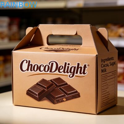 कस्टम प्रिंटिंग गोल्ड फॉयल स्टैम्प्ड वेडिंग गिफ्ट बॉक्स विथ क्लियर विंडो फॉर स्वीट्स एंड चॉकलेट्स