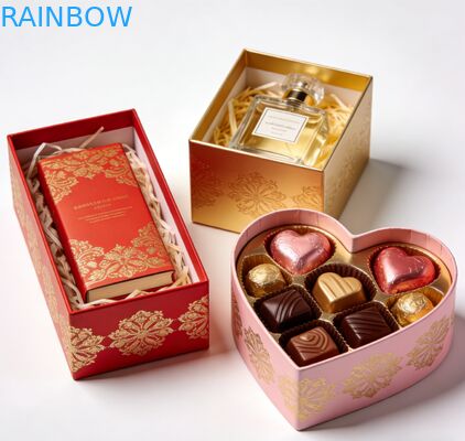 अनुकूलित पर्यावरण के अनुकूल तह योग्य 350 ग्राम मोटाई आभूषण कपड़े जूते घड़ी के लिए कार्डबोर्ड उपहार बॉक्स