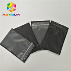 कस्टम जिपर और स्पष्ट सामने के साथ फोन खोल पैकेजिंग के लिए तीन साइड सील प्लास्टिक बैग मुद्रित