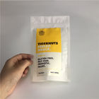 स्क्रब पैकेजिंग स्वनिर्धारित पेपर बैग एल्यूमीनियम पन्नी स्टैंड ज़िप लॉक क्राफ्ट पेपर माइलर प्रकार