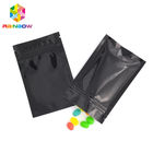 पूर्ण रंग एल्यूमीनियम पन्नी थैली पैकेजिंग Ziplock फ्लैट 3 साइड सील बैग