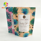 कॉफी बीन्स के लिए कस्टम मुद्रित स्टैंड थैली पैकेजिंग जिपर बैग Resealable