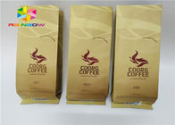 वाल्व और टिन टाई कॉफी बीन पाउडर पाउच के साथ भुना हुआ कॉफी के लिए कस्टम मुद्रित ड्रिप कॉफी साइड कली पैकेजिंग बैग