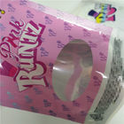 RUNTZ / होलोग्राम रिसेबलेबल प्लास्टिक बैग्स कुकीज स्टैंड अप जोक्स पर स्मेल प्रूफ है
