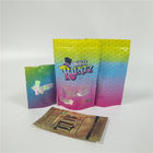 RUNTZ गंध प्रूफ प्लास्टिक पाउच पैकेजिंग पीईटी / होलोग्राम फिल्म सामग्री एसजीएस अनुमोदन