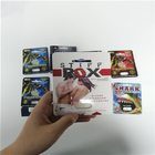 पैंथर / मांबा / राइनो वी 7 पिल्स के लिए सेक्सुअल पावर कैप्सूल पैकेजिंग 3 डी ब्लिस्टर कार्ड्स पोजिडन