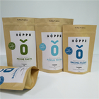 खाद्य भंडारण अनुकूलित पेपर बैग एल्यूमीनियम पन्नी ज़िपलॉक पाउडर के लिए 120-180 माइक्रोन