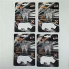 राइनो फिगर ब्लिस्टर कंटेनर 3 डी फोल्डिंग कार्ड्स नर एहनमेंट राइनो पिल पैकेजिंग पेपर बॉक्स