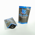 OEM गंध प्रूफ Ziplock एल्यूमीनियम पन्नी बैग सीबीडी खरपतवार बीज पैकेजिंग पाउच CYMK रंग