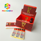 CMYK रंग पैकेजिंग पेपर बॉक्स विज्ञापन ई तरल कार्डबोर्ड काउंटर शीर्ष प्रदर्शन