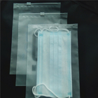 पुनर्नवीनीकरण सीपीई प्लास्टिक पाउच पैकेजिंग बैग इलेक्ट्रॉनिक्स / कपड़ा के लिए पारदर्शी