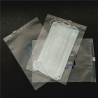 पुनर्नवीनीकरण सीपीई प्लास्टिक पाउच पैकेजिंग बैग इलेक्ट्रॉनिक्स / कपड़ा के लिए पारदर्शी