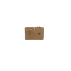 छोटे स्वनिर्धारित पेपर बैग हैंडल के साथ गिफ्ट कैंडी फूड पैकेजिंग पर खड़े होते हैं