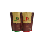 खाद्य ग्रेड पन्नी पाउच पैकेजिंग ज़िपलॉक इथियोपियाई कॉफी Mylar बैग खड़े हो जाओ