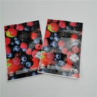 Gummies पैकेजिंग के लिए गोल्ड मैट कलर प्लास्टिक जिपर पाउच बाल प्रतिरोधी बैग