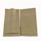 फ्लैट नीचे पाउच Biodegradable अनुकूलित कागज बैग