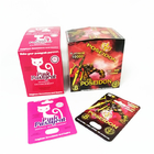 विज्ञापन मुद्रण कस्टम पेपर कार्ड बॉक्स कस्टम राइनो पुरुष संवर्धन गोली पैकेजिंग बक्से गुलाबी पुसीकैट