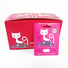 कस्टम राइनो पुरुष वृद्धि गोली पैकेजिंग बक्से ब्लिस्टर 3 डी कार्ड पेपर बॉक्स गुलाबी बिल्ली बिल्ली poseidon राइनो गोली पैक