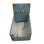 कस्टम मैट फिल्म यूवी 350 जी मोटाई सफेद गत्ता कैंडी पकाया मसालेदार बोतलों के लिए कागज बॉक्स पैकेजिंग के साथ