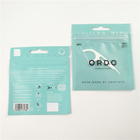कम MOQ स्पष्ट सामने दंत सोता लटका छेद प्लास्टिक पैकेजिंग बैग एल्यूमीनियम पन्नी जिपर बैग पैकेजिंग