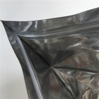एल्यूमीनियम पन्नी चाय क्राफ्ट पेपर ziplock बैग हीट सील मुद्रित ऊपर
