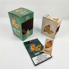 2020 नई डिजाइन Grabba पत्ता सिगार लपेटता पैकेजिंग पेपर बॉक्स कुंद छोड़ पैकेज प्रदर्शन सेट