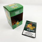 कस्टम मुद्रित एल्यूमीनियम पन्नी प्राकृतिक Grabba पत्ता टोपी टोपी सिगार पैकेजिंग बॉक्स के लिए प्रदर्शन पैकेजिंग बक्से