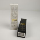 कस्टम लोगो मुद्रित इत्र सार सीरम त्वचा देखभाल की बोतलों के लिए आयताकार चमकदार ग्लॉसी फोल्डेबल कॉस्मेटिक पेपर पैकेजिंग बॉक्स मुद्रित करता है