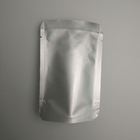 कस्टम स्पष्ट चांदी एल्यूमीनियम पन्नी थैली गर्मी सील एल्यूमीनियम पन्नी चांदी फाड़ पायदान के साथ भोजन भंडारण बैग थैला