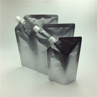 व्यक्तिगत अनुकूलित 1 लीटर तरल स्टैंड अप बैग मैट प्रिंट लेबल बीज का तेल टोंटी पाउच: