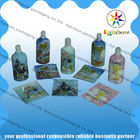 प्लास्टिक की बोतलों के लिए रंगीन प्रिंटिंग सिकोड़ आस्तीन लेबल 40 - 60 माइक्रोन