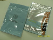 जिपर शीर्ष पीईटी / पीई कॉस्मेटिक पैकेजिंग बैग साफ सामने के साथ Recyclable