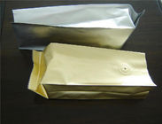 टुकड़े टुकड़े में Unprinted प्लास्टिक पाउच पैकेजिंग, खाद्य कॉफी बीन पैकेजिंग