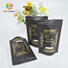 जिपर के साथ एल्यूमिनियम फोइल डोयपैक गंध सबूत चाय खाद्य पैकिंग बैग