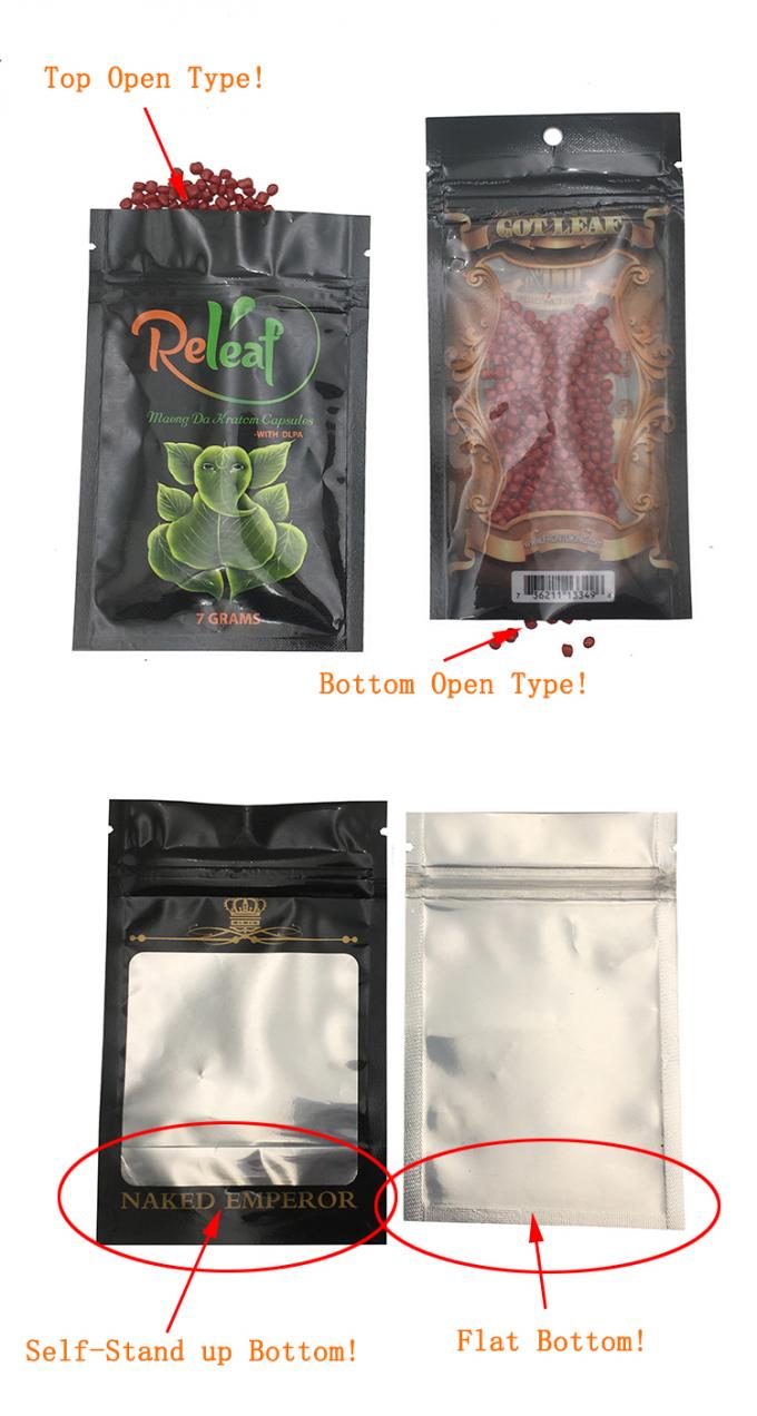 कस्टम मुद्रित Cbd चिपचिपा कैंडी पैकेजिंग प्लास्टिक बैग ज़िप के साथ चिपचिपा भालू पैकेजिंग के लिए