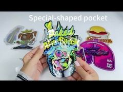 रंगीन मुद्रण गंध और नमी के सबूत प्लास्टिक Mylar पैकेजिंग बैग