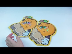 होलोग्राफ कस्टम आकार का एल्यूमीनियम सॉफ्ट टच 3.5 ग्राम खाद्य पैकेजिंग मायलर बैग डाई कट पाउच