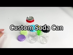 स्टिकर विकल्पों के साथ अनुकूलन योग्य 90ml और 135ml प्लास्टिक PET खाद्य पैकेजिंग जार