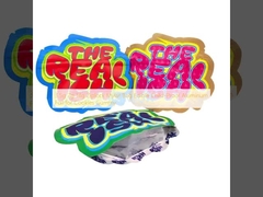 3.5g 7g 14g ज़िपलॉक मायलर बैग कुकीज़ के लिए खाद्य बाल-प्रूफ एल्यूमीनियम पन्नी