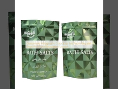 कस्टमाइज्ड होलोग्रामिक कलर बैग्स फॉयल पाउच बैग, गंध-प्रूफ और रीसीलेबल फंक्शन के साथ